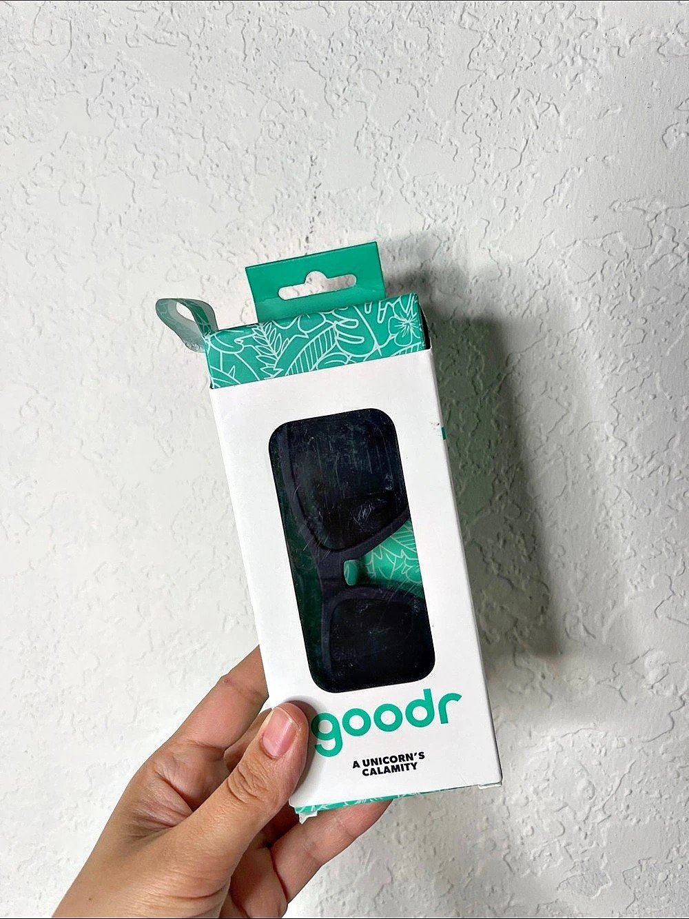 goodr A Unicorn's Calamity OG Sunglasses Black & Green